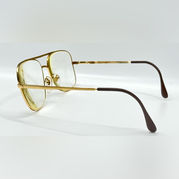 Vintage Cottet 2730 Gold Pilot Sunglasses Frames Only - Picture 5 of 8